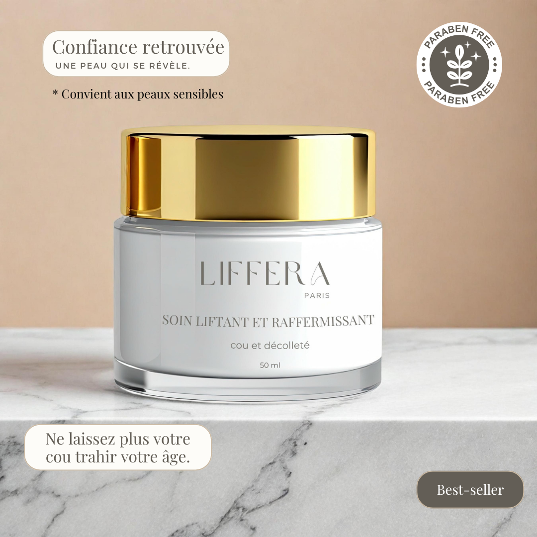 Soin liftant cou et décolleté