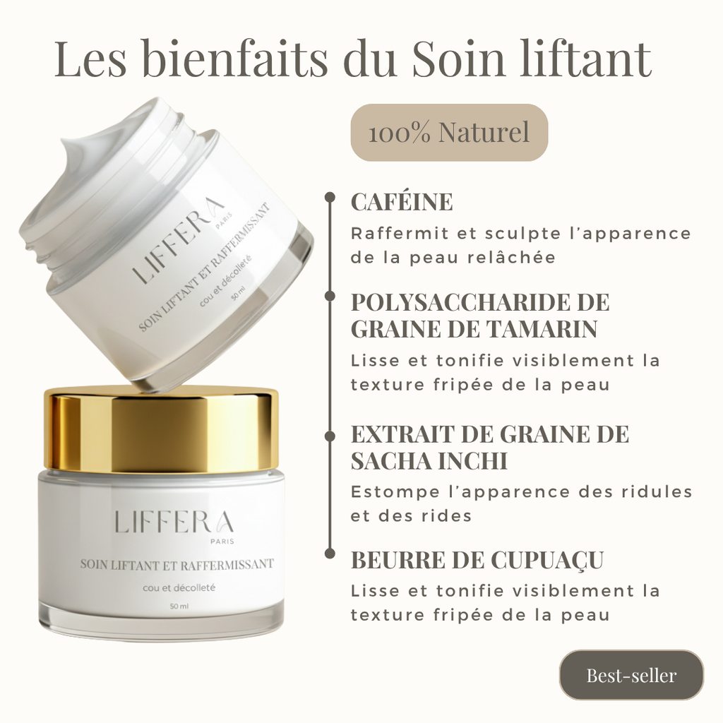 Soin liftant cou et décolleté