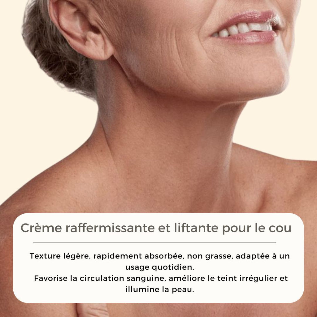 Soin liftant cou et décolleté